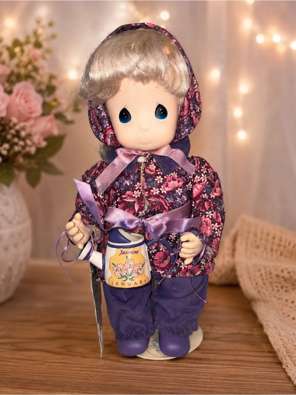 precious moments doll jasmine january #1425